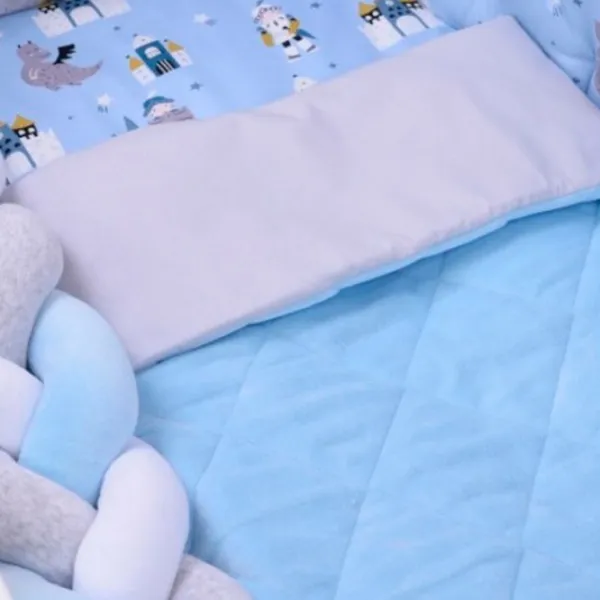 Детское постельное бельё Veres Velour Brave (2600000098410 ) Хлопок, холлофайбер, велюр/ Синий Серый photo 5 Детское постельное бельё Veres Velour Brave (2600000098410 ) Хлопок, холлофайбер, велюр/ Синий Серый photo 5