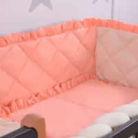 Детское постельное бельё Veres Macaroon Peach (2600000096454 ) Холлофайбер/ Оранжевый Beige photo 4
