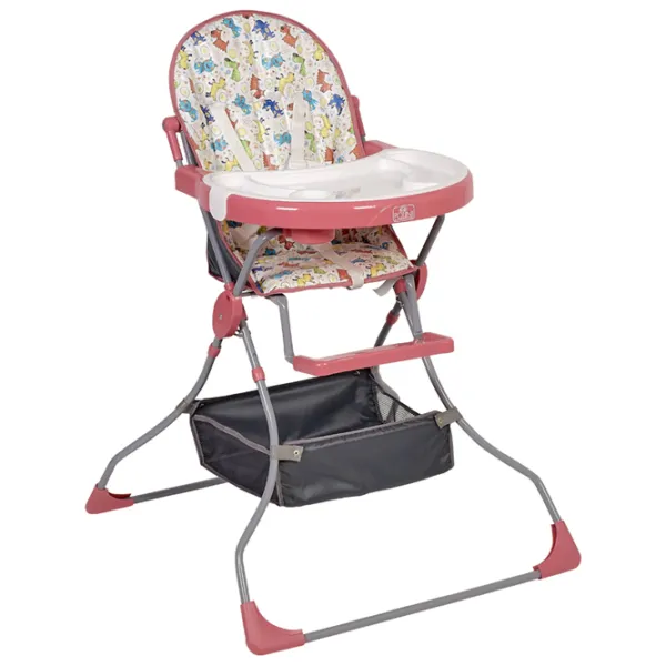 Стульчик для кормления Polini Kids 252 (0002230-02) Классический/ 6 месяцев / Розовый  photo 3