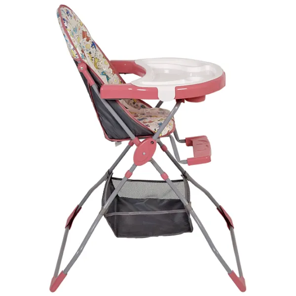 Стульчик для кормления Polini Kids 252 (0002230-02) Классический/ 6 месяцев / Розовый  photo 4