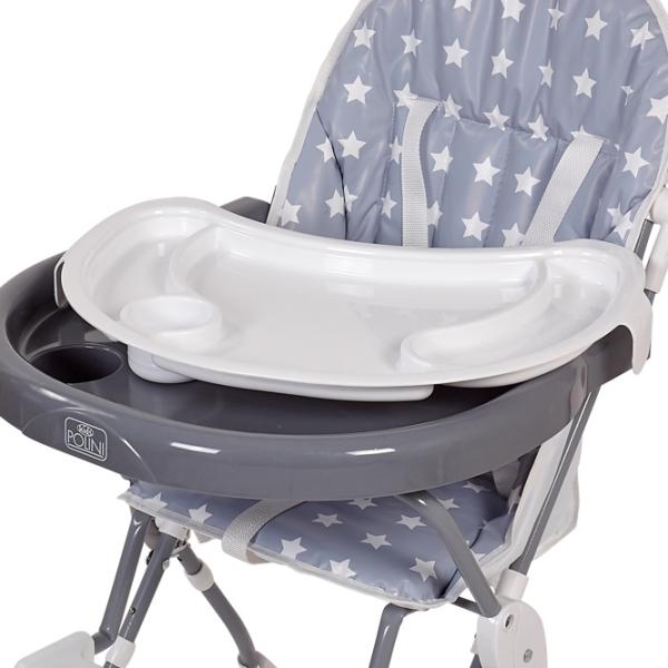 Scaun de masă Polini Kids 252 (0002135-16) Clasic/ 6 luni / Gray  photo 7 Scaun de masă Polini Kids 252 (0002135-16) Clasic/ 6 luni / Gray  photo 7