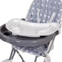 Scaun de masă Polini Kids 252 (0002135-16) Clasic/ 6 luni / Gray photo 7