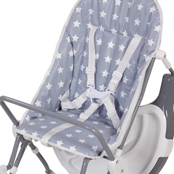 Scaun de masă Polini Kids 252 (0002135-16) Clasic/ 6 luni / Gray  photo 8 Scaun de masă Polini Kids 252 (0002135-16) Clasic/ 6 luni / Gray  photo 8