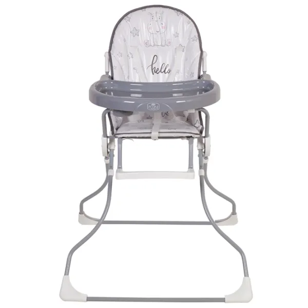 Стульчик для кормления Polini Kids 152 (0002352-03) Классический/ 6 месяцев / Серый  photo 2