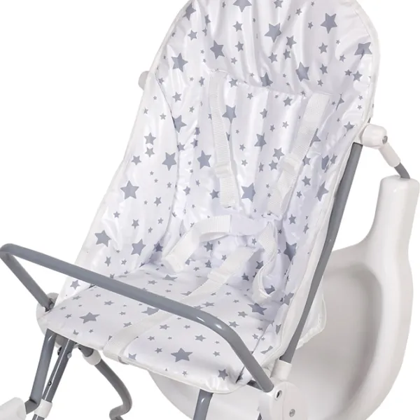 Стульчик для кормления Polini Kids 152 (0002218-14) Классический/ 6 месяцев / Белый  photo 8
