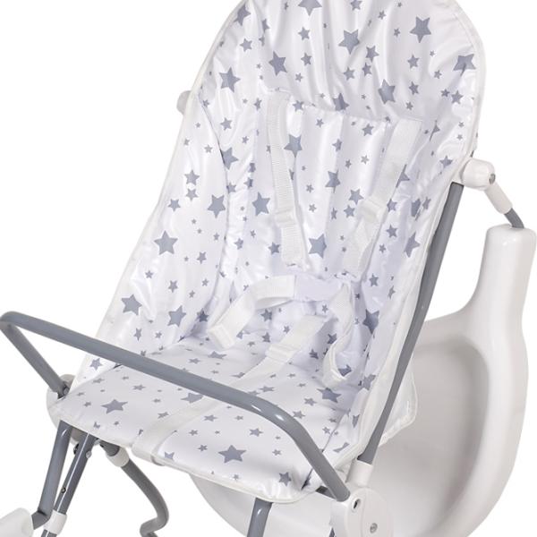 Стульчик для кормления Polini Kids 152 (0002218-14) Классический/ 6 месяцев / Белый  photo 8