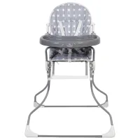 Стульчик для кормления Polini Kids 152 (0002218-16) Классический/ 6 месяцев / Серый photo 2