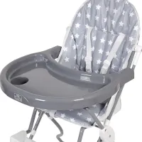 Стульчик для кормления Polini Kids 152 (0002218-16) Классический/ 6 месяцев / Серый photo 6