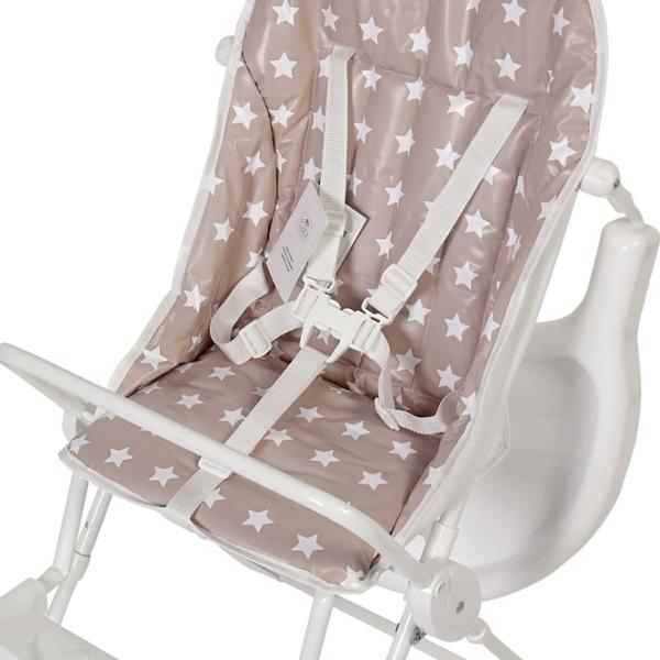 Scaun de masă Polini Kids 152 (0002218-17) Clasic/ 6 luni / Beige  photo 8