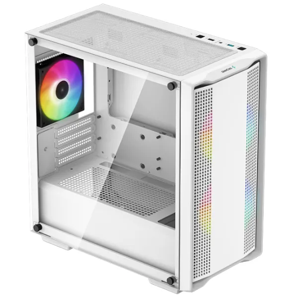 Корпус Deepcool CC360 WH ARGB Mini Tower / Белый photo 3