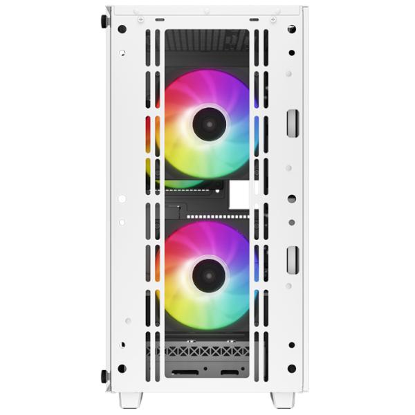 Корпус Deepcool CC360 WH ARGB Mini Tower / Белый photo 4