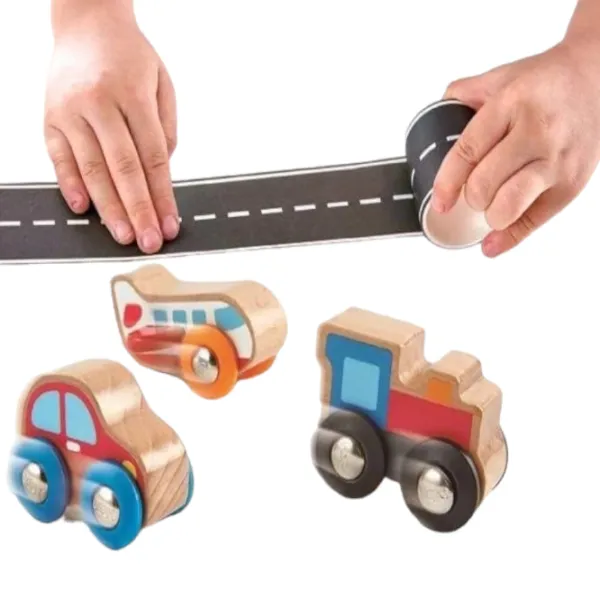 Интерактивная игрушка Hape Tape&Roll Car E0463A Разноцветный photo 3 Интерактивная игрушка Hape Tape&Roll Car E0463A Разноцветный photo 3