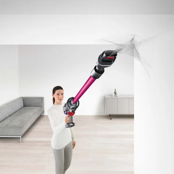 Вертикальный пылесос Dyson V10 Extra 525 Вт/ Никель Фуксия photo 5
