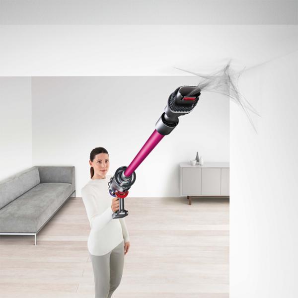 Вертикальный пылесос Dyson V10 Extra 525 Вт/ Никель Фуксия photo 5