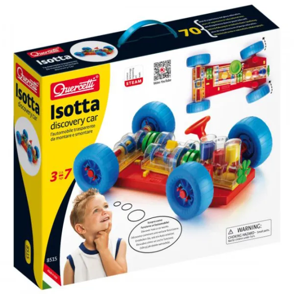 Constructor Quercetti Isotta Discovery Car Mașină/ Multicolor photo 4
