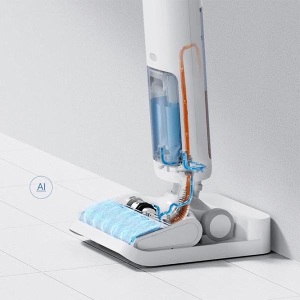 Вертикальный пылесос Xiaomi Truclean W10 Pro Wet Dry  / Серый Белый photo 4 Вертикальный пылесос Xiaomi Truclean W10 Pro Wet Dry  / Серый Белый photo 4