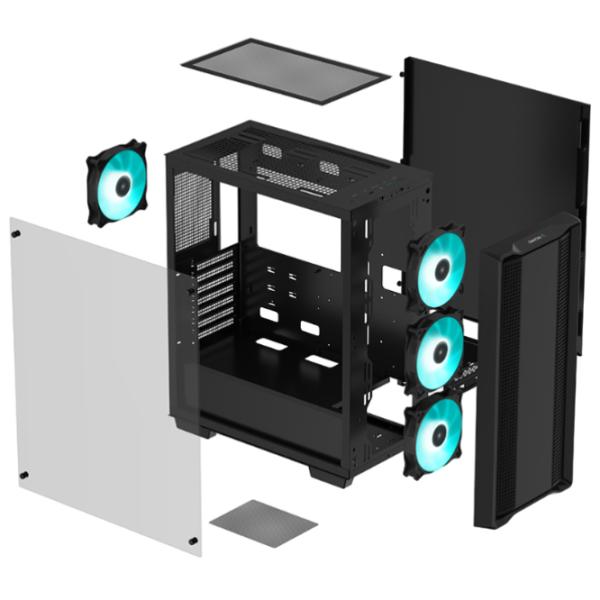 Корпус Deepcool CC560 Limited Mid Tower / Черный photo 12