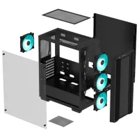 Carcasă Deepcool CC560 Limited Mid Tower / Black photo 12