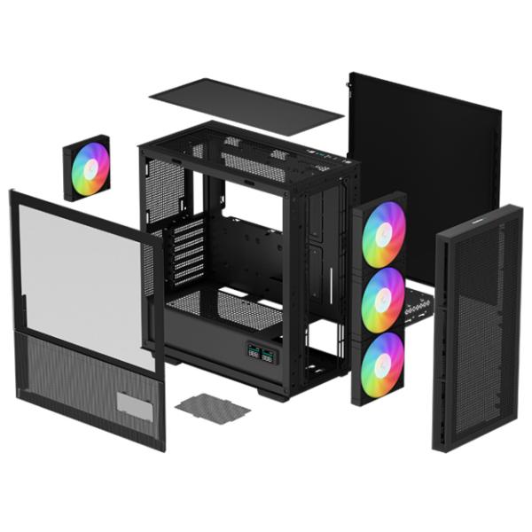 Корпус Deepcool CH560 MESH DIGITAL Mid Tower / Черный photo 10