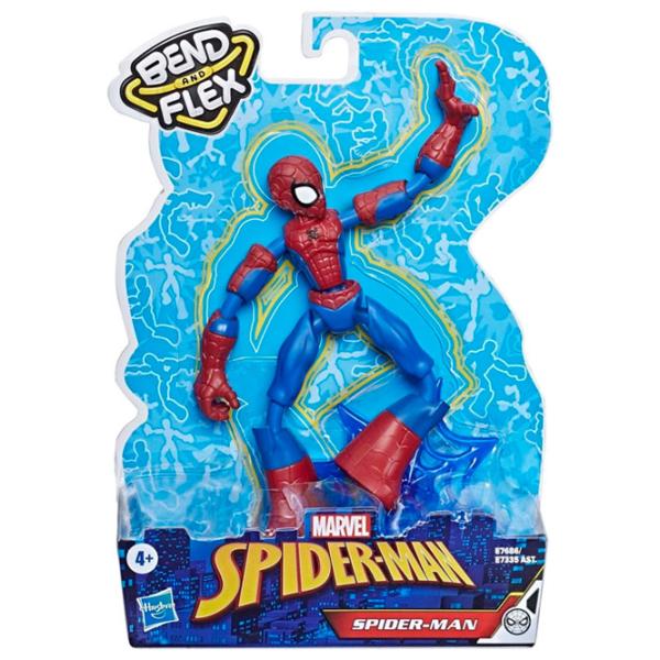 Фигурка Hasbro Spider-Man Spider-Man Bend N Flex 4+/ Черный photo 3 Фигурка Hasbro Spider-Man Spider-Man Bend N Flex 4+/ Черный photo 3
