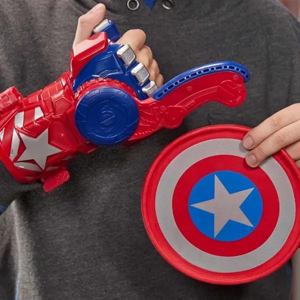 Фигурка Hasbro Avengers Power Moves Role Play Cap 5+/ Красный photo 5