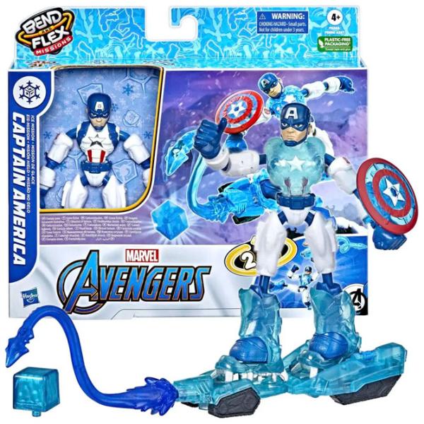 Figurină Hasbro Avengers Bend And Flex Mission Ast 4+/ Multicolor photo 3