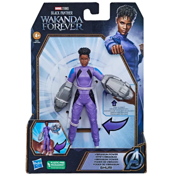 Фигурка Hasbro Black Panther Action figure 4+/ Фиолетовый photo 2