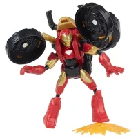 Figurină Hasbro Avengers Flex Rider Iron Man 4+/ Red photo 3
