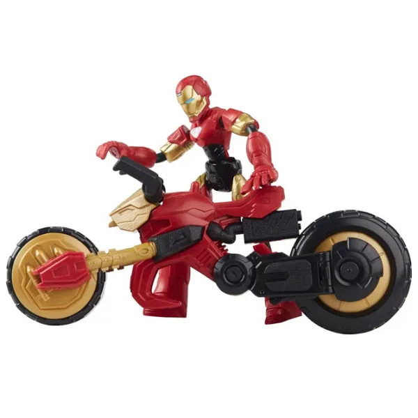 Фигурка Hasbro Avengers Flex Rider Iron Man 4+/ Красный photo 4 Фигурка Hasbro Avengers Flex Rider Iron Man 4+/ Красный photo 4
