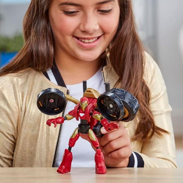 Фигурка Hasbro Avengers Flex Rider Iron Man 4+/ Красный photo 5 Фигурка Hasbro Avengers Flex Rider Iron Man 4+/ Красный photo 5
