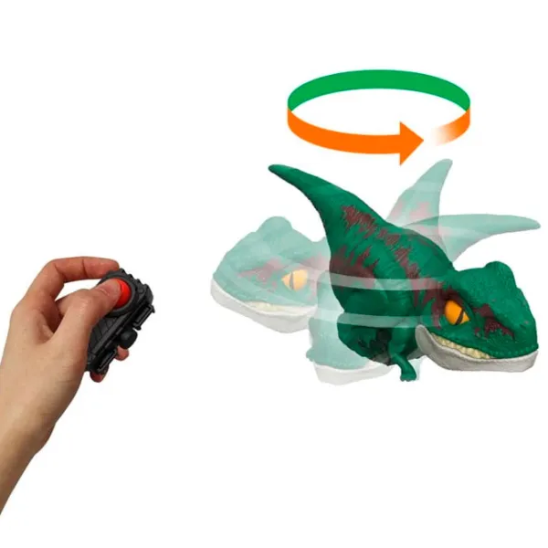 Фигурка Mattel Jurassic World Velociraptor 4+/ Зелёный photo 3 Фигурка Mattel Jurassic World Velociraptor 4+/ Зелёный photo 3