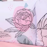 Lenjerie de pat pentru copii Veres Good vibes (2600000098366 ) Hollofibra/ Blue Pink photo 4