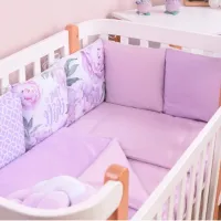 Детское постельное бельё Veres Lilac Peonies (2600000098380 ) Холлофайбер/ Пурпурный Pink photo 3