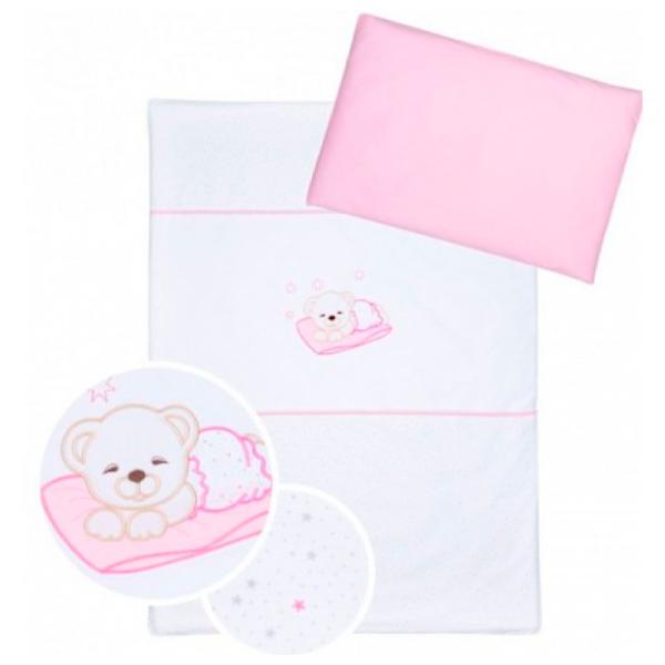 Детское постельное бельё Albero Mio Teddy Bear (C-6 H107) (5901571374178) Хлопок/ Белый Розовый photo 4 Детское постельное бельё Albero Mio Teddy Bear (C-6 H107) (5901571374178) Хлопок/ Белый Розовый photo 4