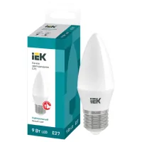 Bec LED IEK C35 LLE-C35-9-230-40-E27 E27/ 9 W/ 4000 K/ 810lm/ White photo 3
