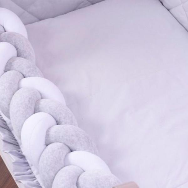 Детское постельное бельё Veres Macaroon Earl (2600000094238 ) Хлопок , холлофайбер/ Серый Белый photo 2 Детское постельное бельё Veres Macaroon Earl (2600000094238 ) Хлопок , холлофайбер/ Серый Белый photo 2