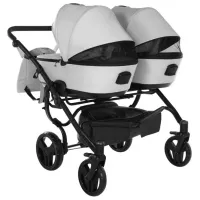 Cărucior pentru copil Junama Space DUO Eco 2809-001/ Gray photo 4