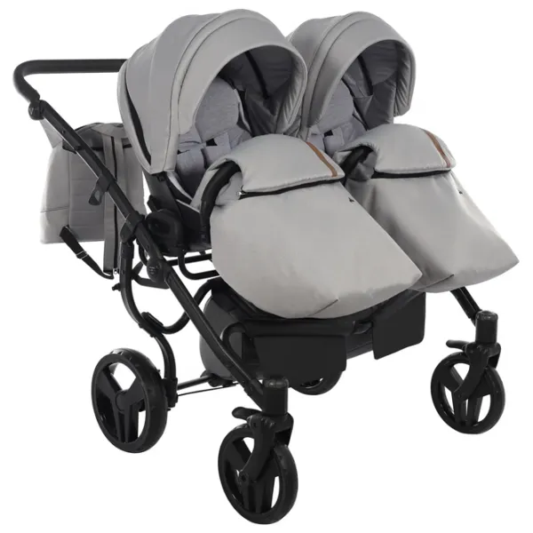 Детская коляска Junama Space DUO Eco 2809-001/ Серый photo 5