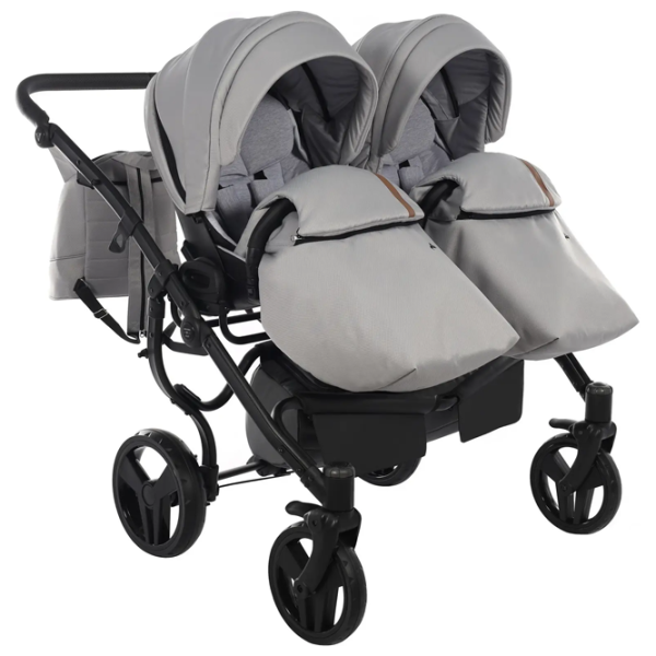 Детская коляска Junama Space DUO Eco 2809-001/ Серый photo 5