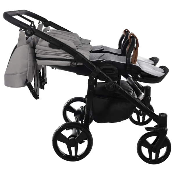 Детская коляска Junama Space DUO Eco 2809-001/ Серый photo 8