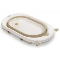 Cădiță pentru bebeluși Sensillo 2022 Unisex/ 0 - 12 luni/ Beige photo 4