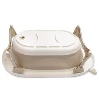 Cădiță pentru bebeluși Sensillo 2022 Unisex/ 0 - 12 luni/ Beige photo 5