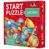 Пазл 2D Noriel Start Puzzle 4in1 – Jucarii 3+/ Количество деталей: 24 photo 2