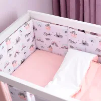 Детское постельное бельё Veres Kitty girl (2600000101608 ) Синтепон/ Розовый White photo 2
