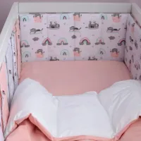 Детское постельное бельё Veres Kitty girl (2600000101608 ) Синтепон/ Розовый White photo 3