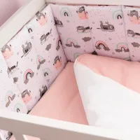 Детское постельное бельё Veres Kitty girl (2600000101608 ) Синтепон/ Розовый White photo 5