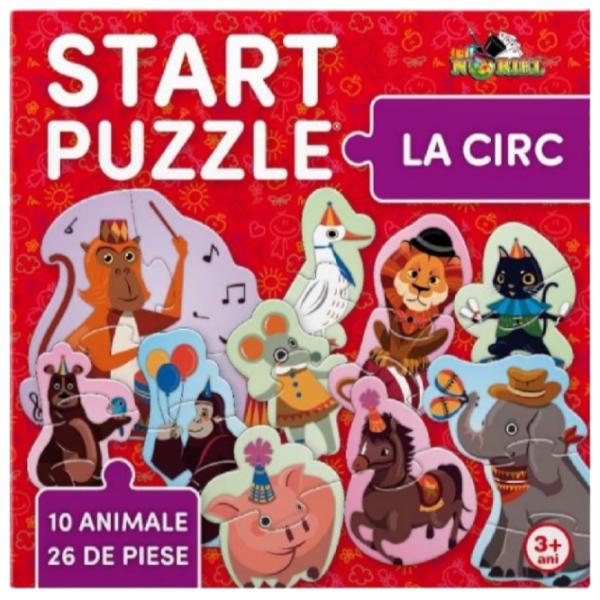 Пазл 2D Noriel Start Puzzle 4in1 – La circ 3+/ Количество деталей: 26 photo 2 Пазл 2D Noriel Start Puzzle 4in1 – La circ 3+/ Количество деталей: 26 photo 2