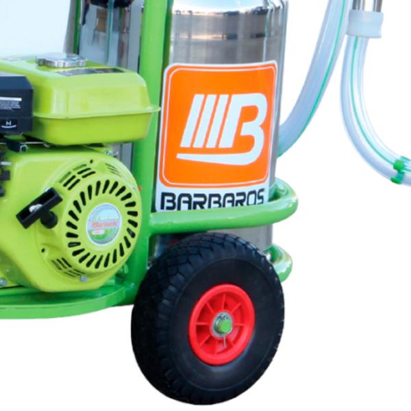 Aparat de muls vaci Barbaros T240INIC cu motor termic 550 W/ 250 l/ min photo 3