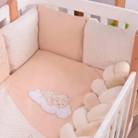 Детское постельное бельё Veres Sleepyhead (2600000099615 ) Софтфайбер/ Бежевый White photo 2