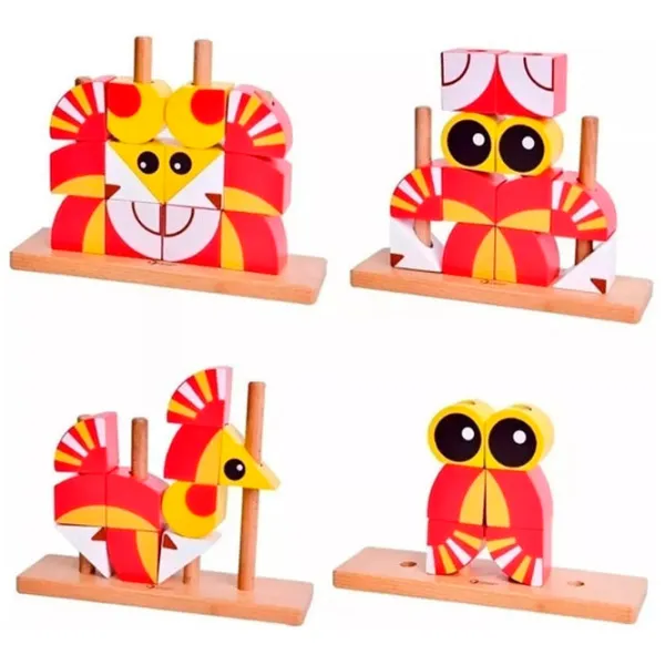 Настольная игра Classic World Lion Uni Blocks 1.5+/ Развитие photo 2